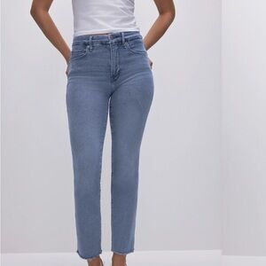 Good American High Rise Blue Jeans